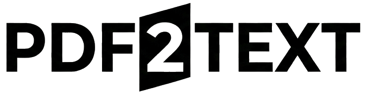 PDF2TEXT - Convert documents to Excel